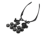 Vaata prillide suurendusklaasi profe. 25x led band