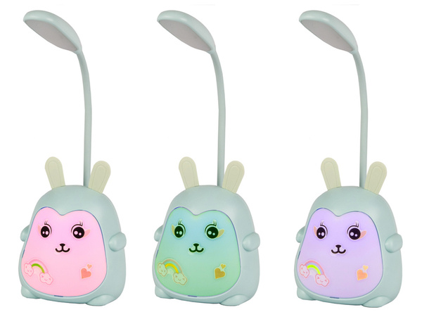 Led rgb usb laualamp lastele lugema õppimiseks 3 režiimi