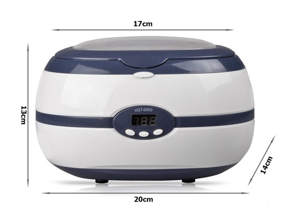 Ultrasonic jewellery steriliser 600ml