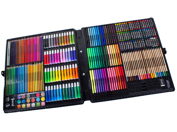Artistic painting set in case 288 vnt.