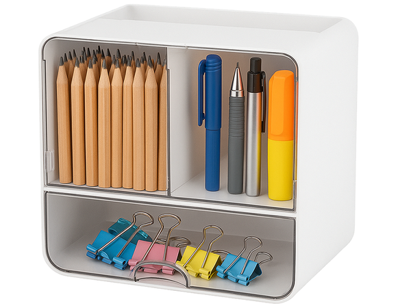 Armario organizador con caja con cajón almacenamiento de cosméticos para el baño