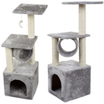 Cat scratching post tree house tower bed 92cm