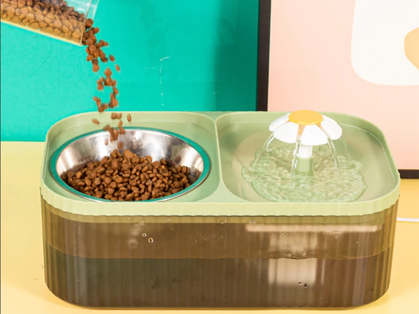 Avtomatski mačji pitnik pes vodna fontana filter hrana skleda
