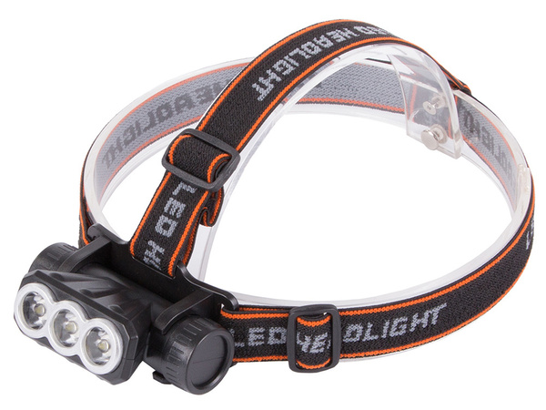 Linterna frontal linterna frontal recargable 3x led