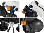 Loupe d'horlogerie réparation 25x 20x led