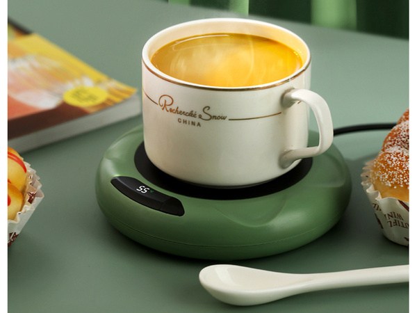 Hrnček na kávu čaj ohrievač vody elektrické ovládanie usb