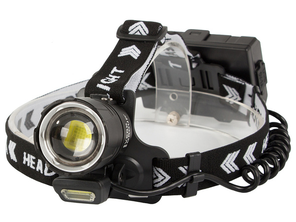 Fejlámpa bailong led cree xhp360 powerbank