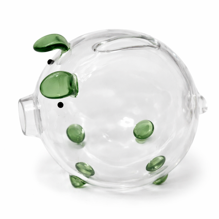 ŚWINKA SKARBONKA MAŁA ZIELONA (48)