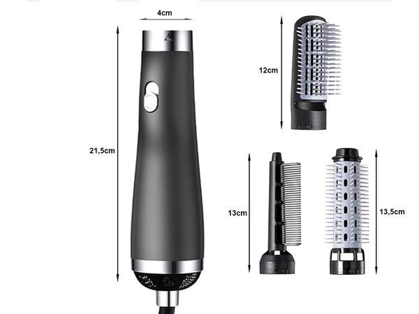 Ka kulma na vlasy kefa styling kit multifunkčné 3v1