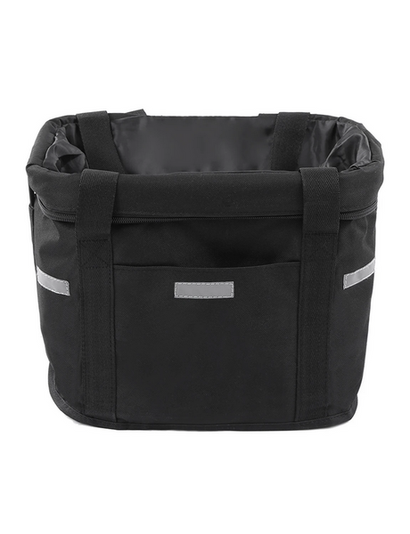 Nagy kerékpár kosár fém kerékpár kosár kattintás a kormányon tágas