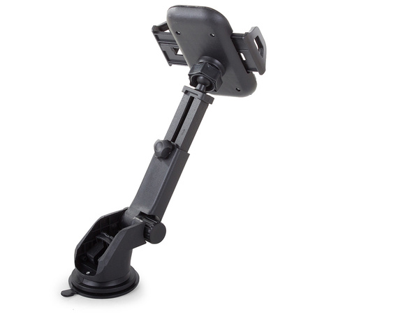 Car holder adjustable for phone gps windshield