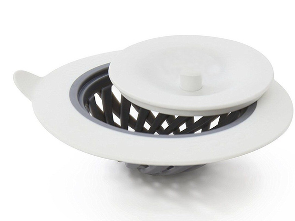 Silikoonist sõelatoriga valamu äravoolupistik