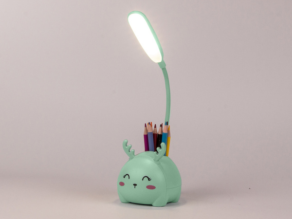 Gyermek led éjszakai fény usb szervező állvány telefon olvasás tudomány