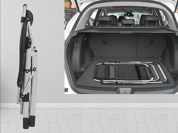 Garden lounger beach folding cushion gravity gravity reinforced