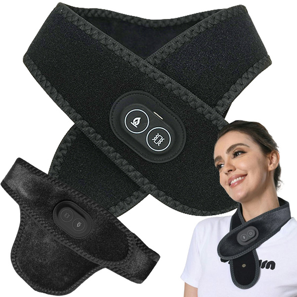 Alivio del dolor de cuello masajeador de cuello calentamiento diadema de masaje usb ligero