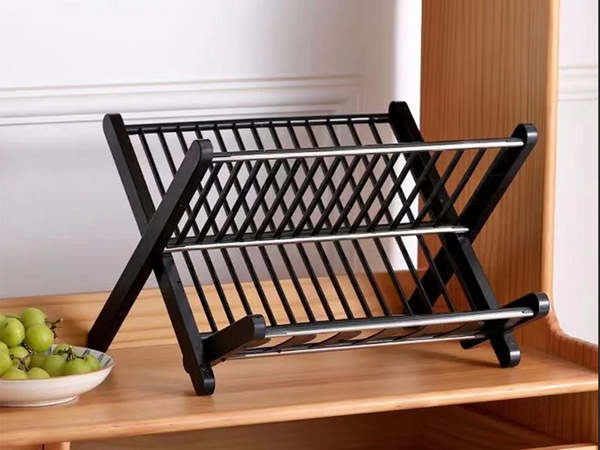 Double-deck drainer tray folding tray standing large