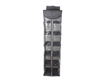 Organizator garderobe viseča polica s 6 policami 120cm