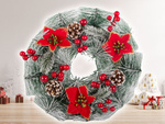 Christmas decorative garland wall decoration door decoration christmas decorations