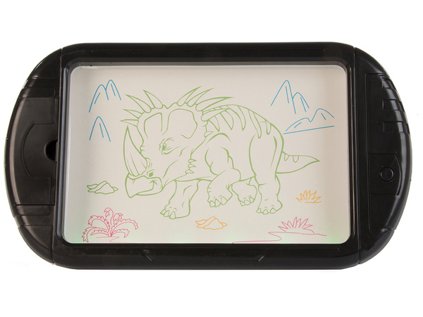 Tablet graficzny led neon do rysowania znikopis
