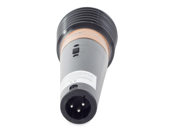 Microfon dinamic profesional cu fir pentru karaoke