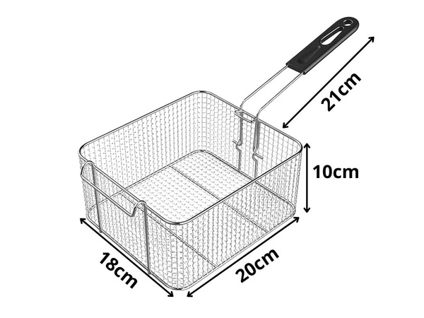 Friteuză electrică de 6 l și 2500 w pentru chipsuri panou de control gastronomic