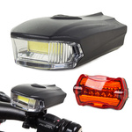 Feux de vélo led cob 5w feux avant arrière