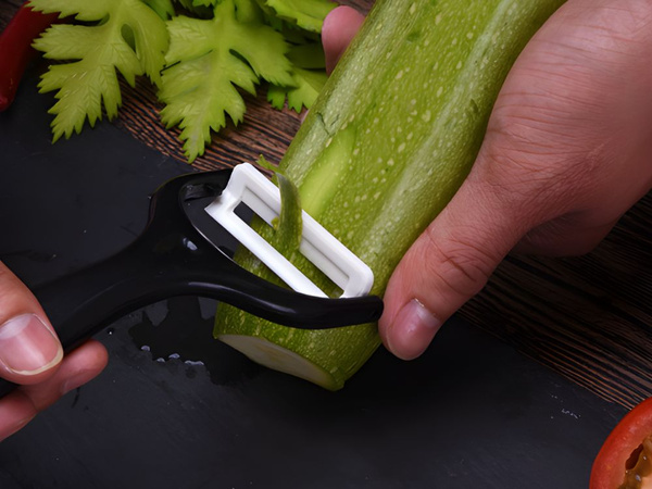 6 darabbos konyhai késkészlet konyhai olló hámozó acél