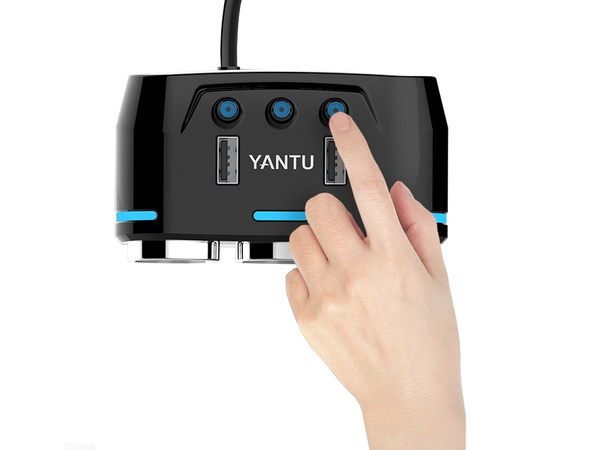 Cigarešu aizdedzinātāja ligzda 2x usb lādētājs