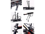 Bicicleta spate rack aluminiu universal 50kg