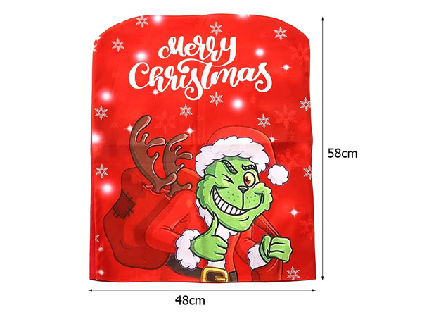 Pidulik toolikate dekoratiivne universaalne grinch seljatoele