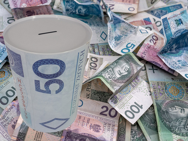 Hucha metálica billete