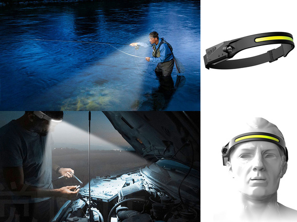 Headlamp led headlamp cob strong