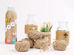 Jute cord 30m natural brown jute