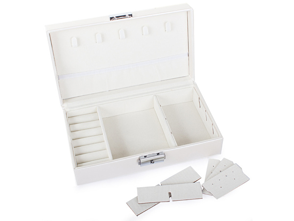 Juvelierizstrādājumu kastīte auskari organizators