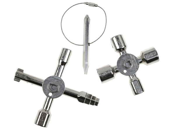 Universal electric cabinet spanner 10in1