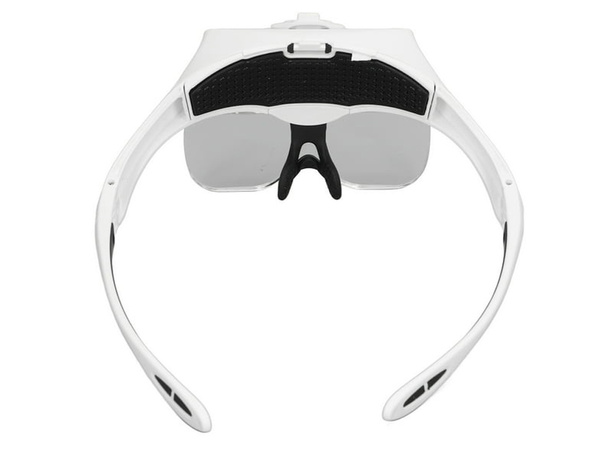 Headlamp magnifying glass with 4 leds 3.5 precision headlamp professional
