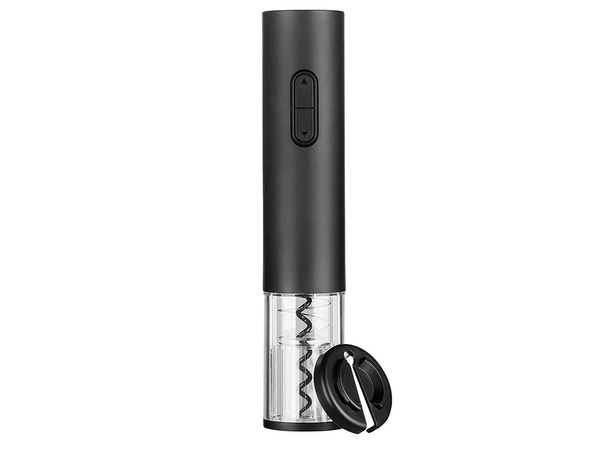 Electric corkscrew wine opener cutter