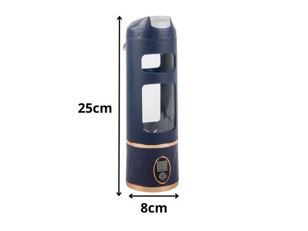 Licuadora de vaso portátil taza mixer eléctrico usb 8 cuchillas smoothie