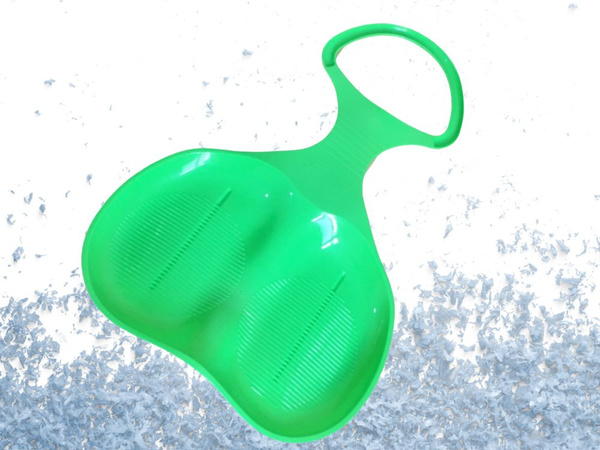 Plastmasas ragavas ābolu sniega slaids sniega slaids liels