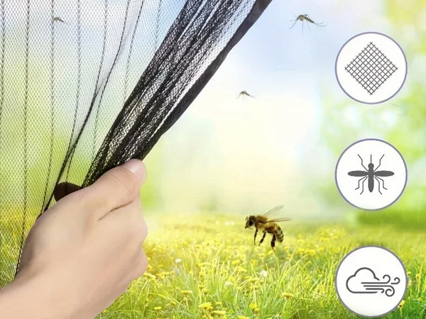 Magnetická sieť proti komárom na balkónové dvere so silným okom 100x210