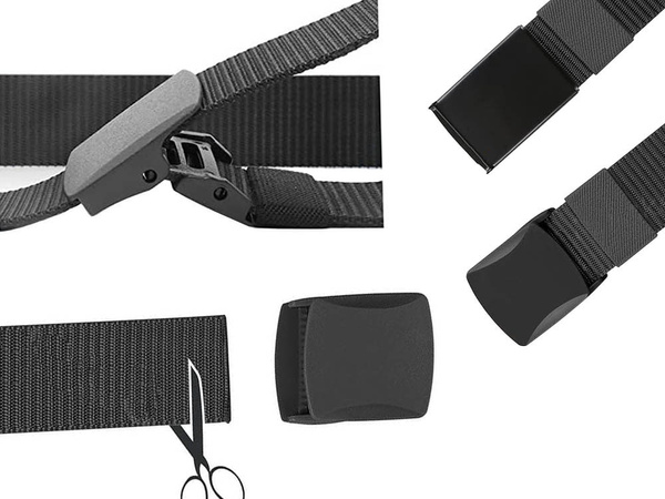 Cinturón militar cinturón militar táctico para pantalones de supervivencia con hebilla