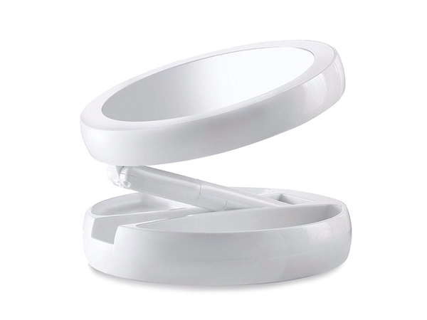 Megvilágított 22 led-es 2 x 3 x usb kozmetikai tükör