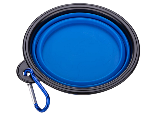 Silicone bowl for dogs foldable touristic carabinieri 400ml