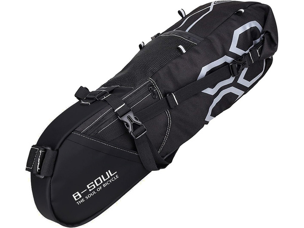 Bicycle bag under saddle waterproof pannier rear pouch