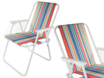 Skládací židle plážová plážová zahrada lehká pro kempování stan