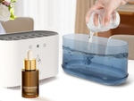 Compin luftbefeuchter diffusor led lampe rgb aromatherapie 6 düsen