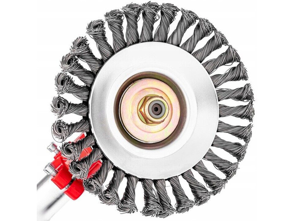 Brosse pour tonte de printemps 200mm tête pour perceuse druciak