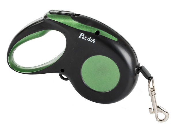 Lanyard automatic with locker block for dogs long strip 5m 15kg