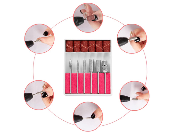 Nail drill manikiūras pedikiūras profesiniai gręžtuvai namų gręžtuvai