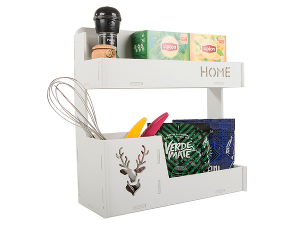 Korraldaja korraldaja rippuv riiul köögikapp